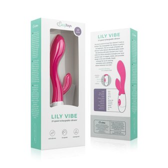 Easytoys Lily Vibrator 2.0 &ndash; Oplaadbaar Roze