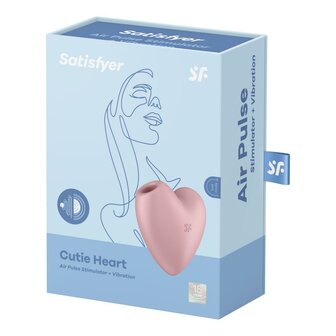 Satisfyer Cutie Heart - Roze