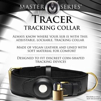 Tracking Halsband - Zwart