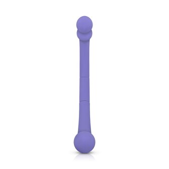Good Vibes Only - Double End Vibrator Leah - Paars