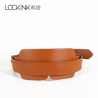 LOCKINK - Blinddoek set - bruin