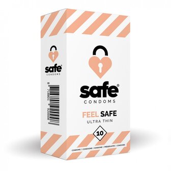 SAFE - Condooms - Ultra Dun - 10 stuks