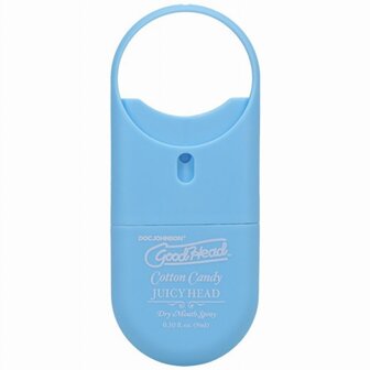 Doc Johnson - GoodHead Juicy Head Dry Mouth Spray ToGo - Suikerspin - 9 ml