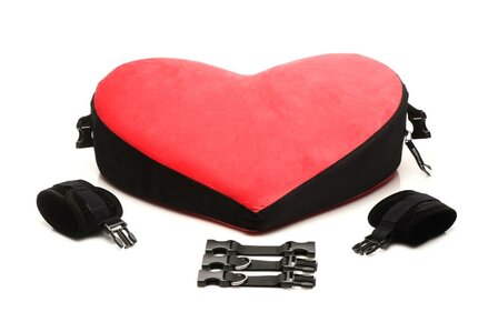 XR Brands - Bondage Kussen - Rood &amp; Zwart