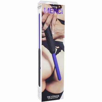 Doc Johnson - Merci The Stinger Electroplay Wand - Zwart