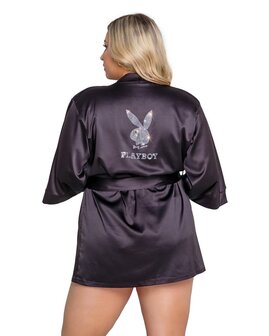 Playboy Lingerie - Sparkling Bunny Kimono Curvy