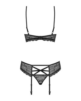 Obsessive - Fabulous Jarretelset - Zwart