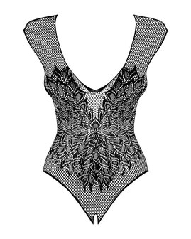 Netstof Body Met Open Kruisje