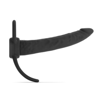 Men Only - Dildo met Penisring - Zwart
