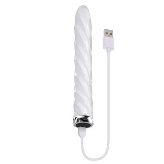 Playboy - In A Twist Glazen Vibrator