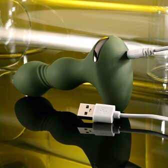 Evolved - Lieutenant Vibrerende Anaal Plug - 12 cm