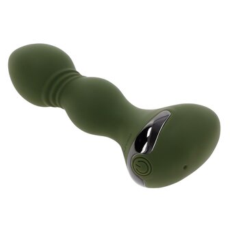 Evolved - Lieutenant Vibrerende Anaal Plug - 12 cm