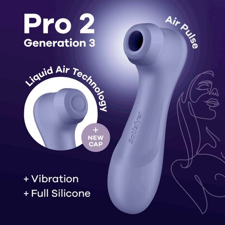 Satisfyer Pro 2 Generation 3 - Lila