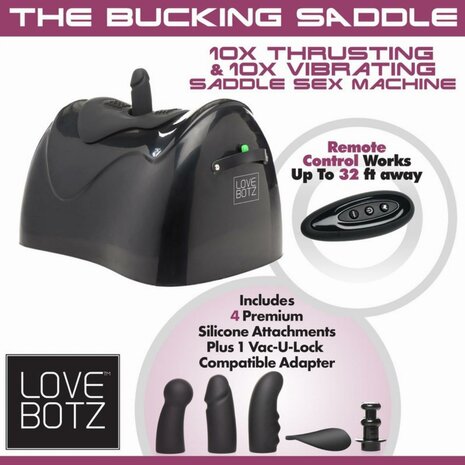 Saddle Sex Machine - Stotend en Trillend Zadel