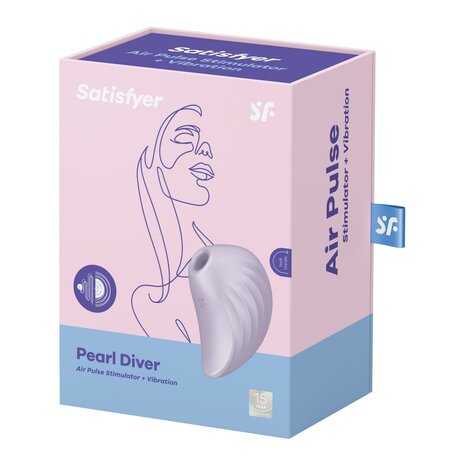 Satisfyer Pearl Diver - Violet