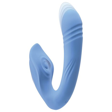 Evolved - Tap and Trust Vibrator - Lichtblauw