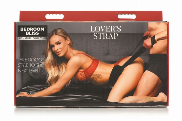 Bedroom Bliss - Lover's Position Strap - Zwart