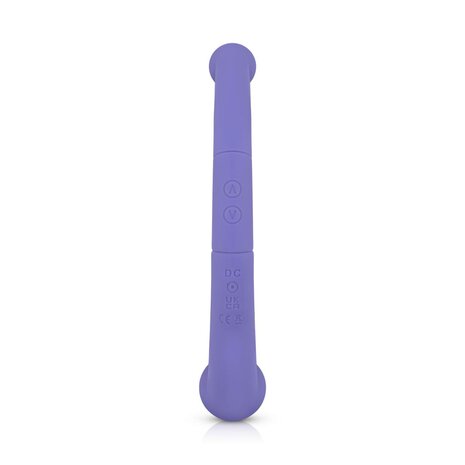 Good Vibes Only - Double End Vibrator Leah - Paars