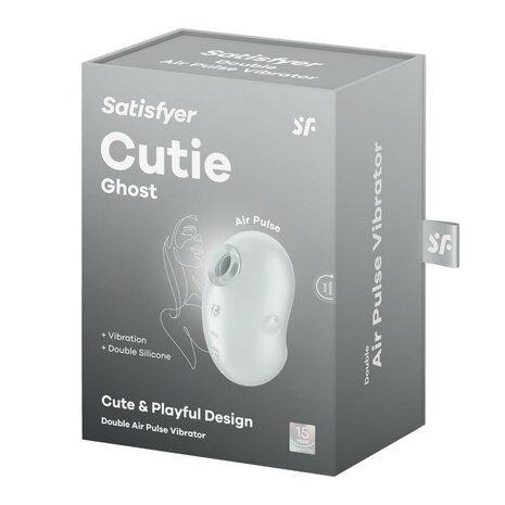 Satisfyer - Cutie Ghost - wit