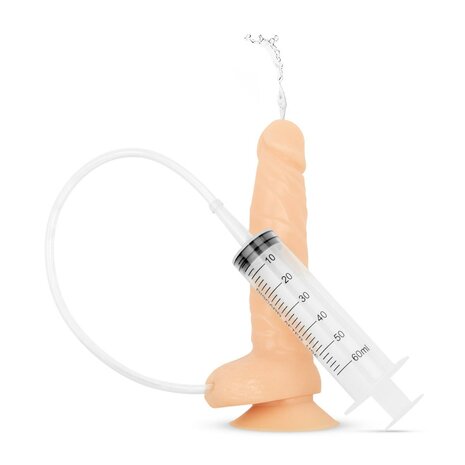 Squirting Dildo Met Spuit