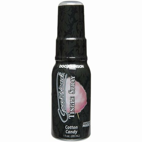Doc Johnson - GoodHead Tingle Spray - Suikerspin - 29 ml