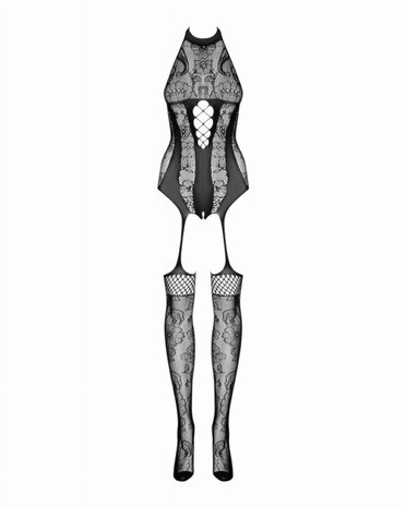 Obsessive - Bodystocking F240 - Zwart