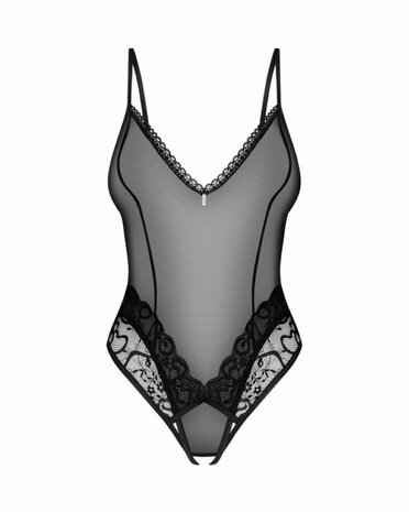 Obsessive - Blomentis Kruisloze Teddy - Zwart