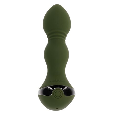 Evolved - Lieutenant Vibrerende Anaal Plug - 12 cm