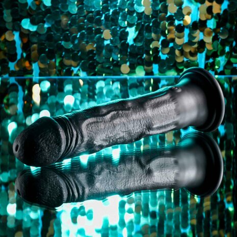 Evolved - Black Thunder Vibrerende Dildo - 25 cm