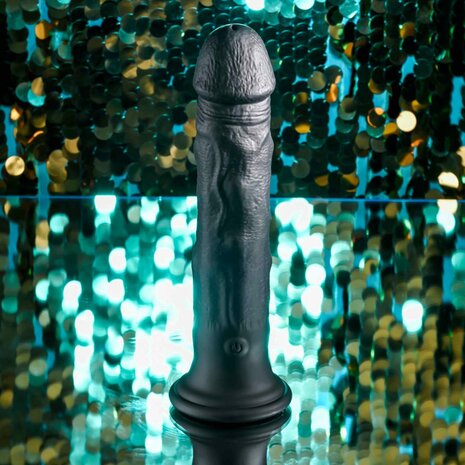 Evolved - Black Thunder Vibrerende Dildo - 25 cm