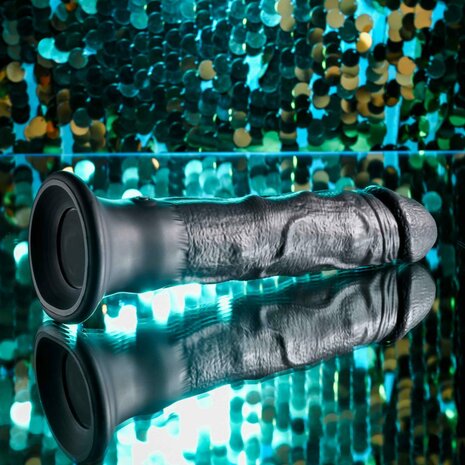 Evolved - Black Thunder Vibrerende Dildo - 25 cm