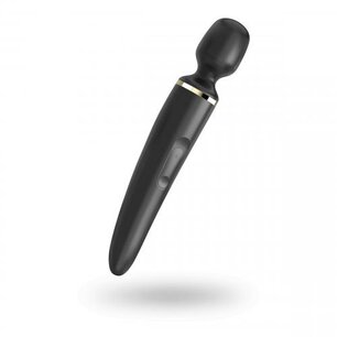 Satisfyer Wand-er Woman - Zwart/Goud Satisfyer Wand-er Woman - Zwart/Goud