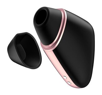 Satisfyer Love Triangle Luchtdrukvibrator - Zwart Satisfyer Love Triangle Luchtdrukvibrator - Zwart