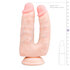 Realistische Dubbele Dildo Met Zuignap - 18 cm_