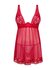 Lacelove Sexy Babydoll en String - Rood_